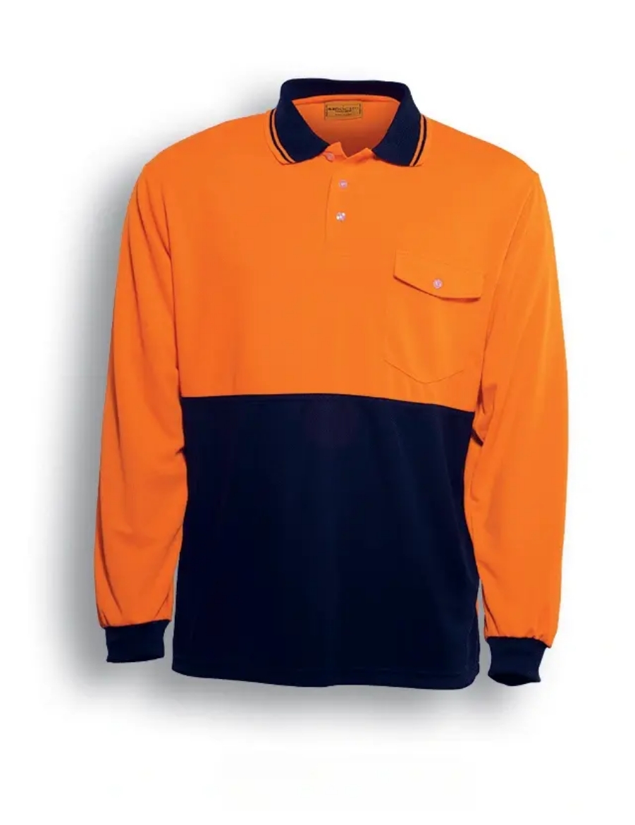 Picture of Bocini, Hi-Vis Safety Polo L/S